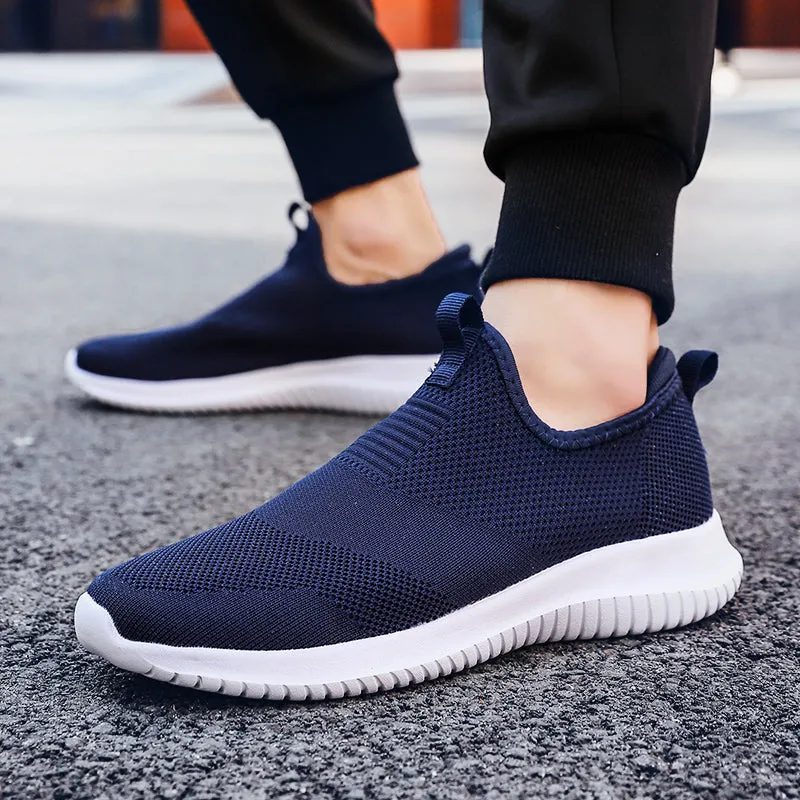 2022 Spring Men Shoes Slip On Casual Shoes Lightweight Comfortable Breathable Couple Walking Sneaker