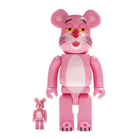 Bearbrick Pink Panther 100% & 400% Set