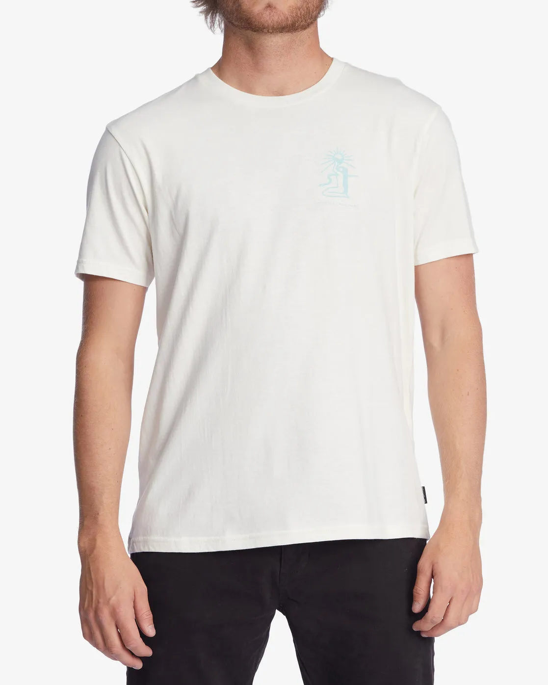 Billabong Sacred Sands Organic T- Shirt - Off White