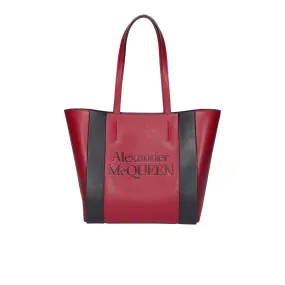 Borsa tote con logo Alexander Mcqueen