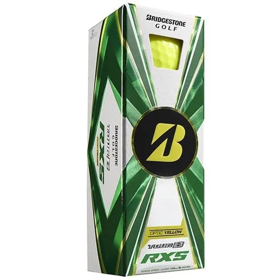 Bridgestone Tour B RXS Golf Balls - Sleeve