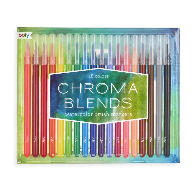 Chroma Blends Watercolor Brush Markers