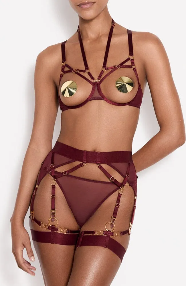 Dia Ouvert Bra and Thong Set