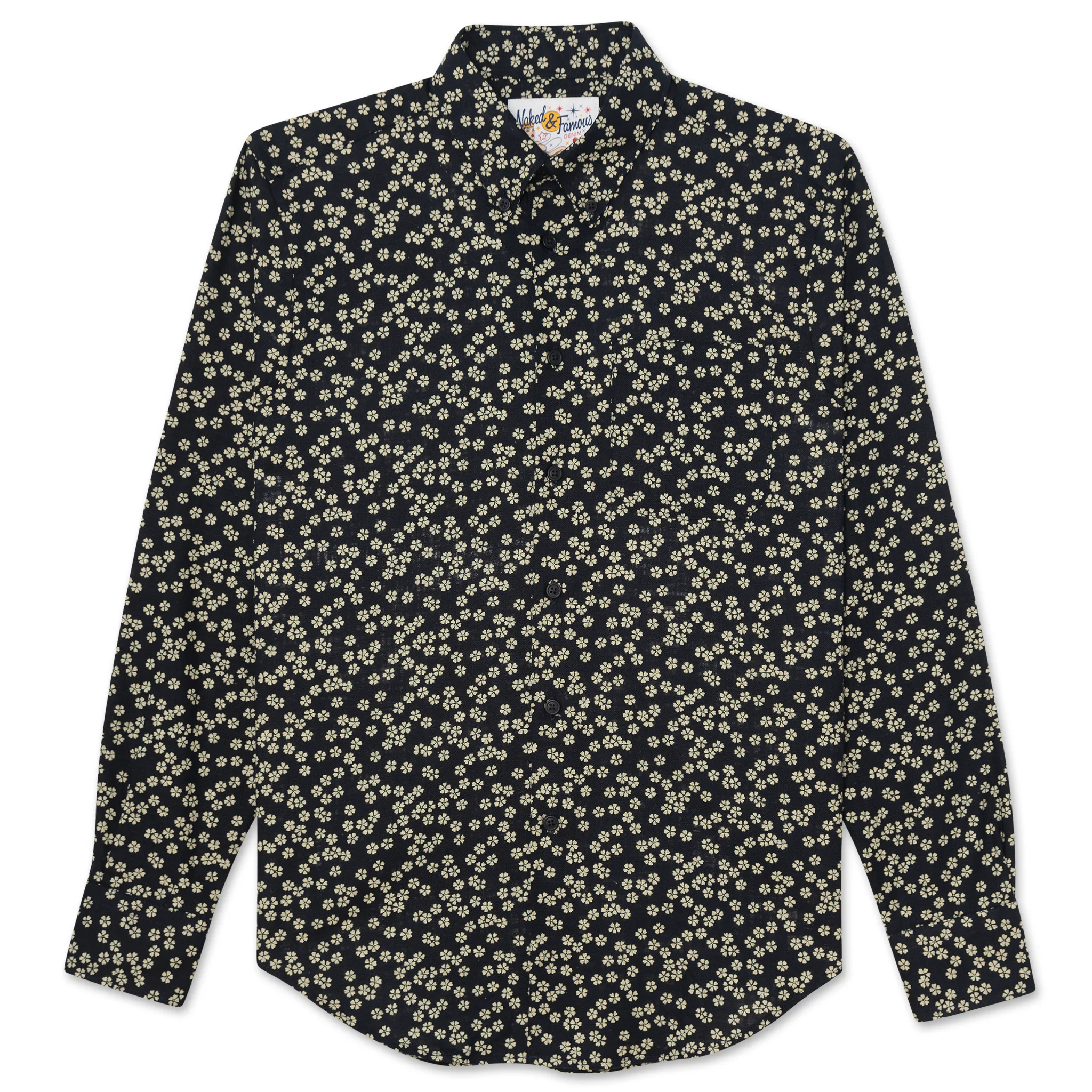 Easy Shirt - Kimono  Flowers