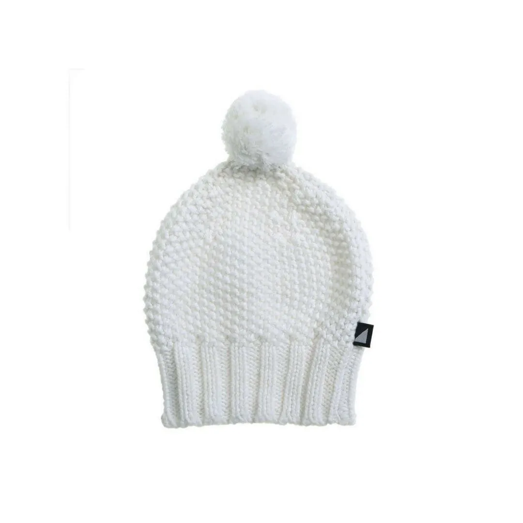 Hedgehog Chunky Beanie - Lily White