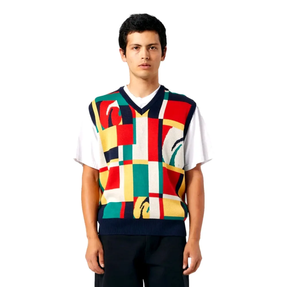 HUF SLOANE SWEATER VEST-MULTI