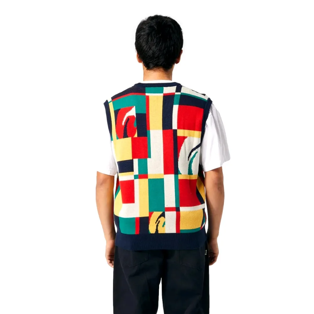 HUF SLOANE SWEATER VEST-MULTI