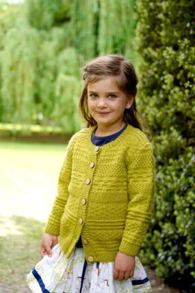 Little Cupcakes Delta Cardi LF46 1-10 years Knitting Pattern