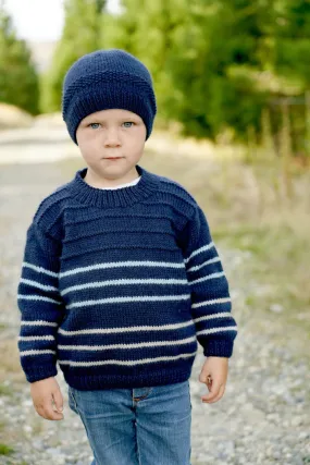 Little Cupcakes Jupiter Sweater & Hat Lf44 1-10 years Knitting Pattern