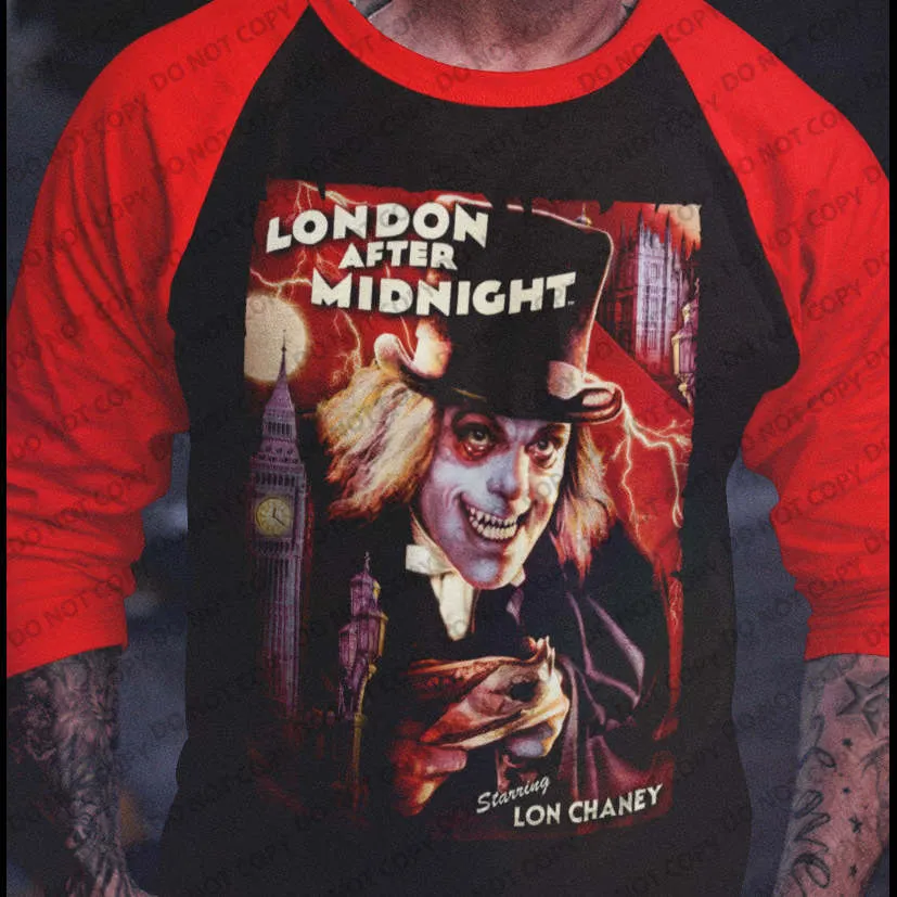 London After Midnight 3/4 sleeve raglan