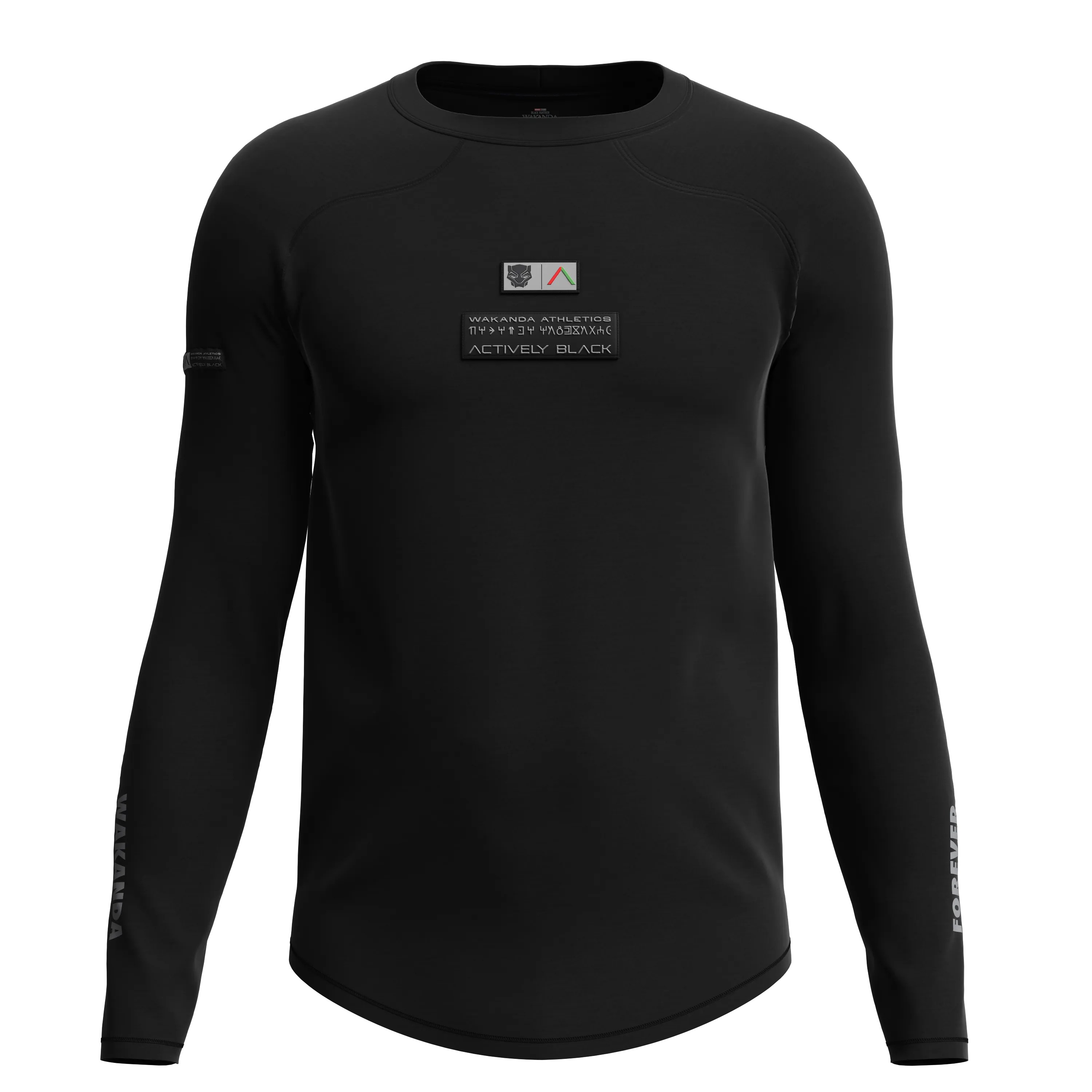 Men's Wakanda Athletics Performance Long Sleeve Shirt