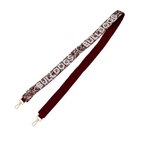 Mississippi State University - Sequin Purse Strap