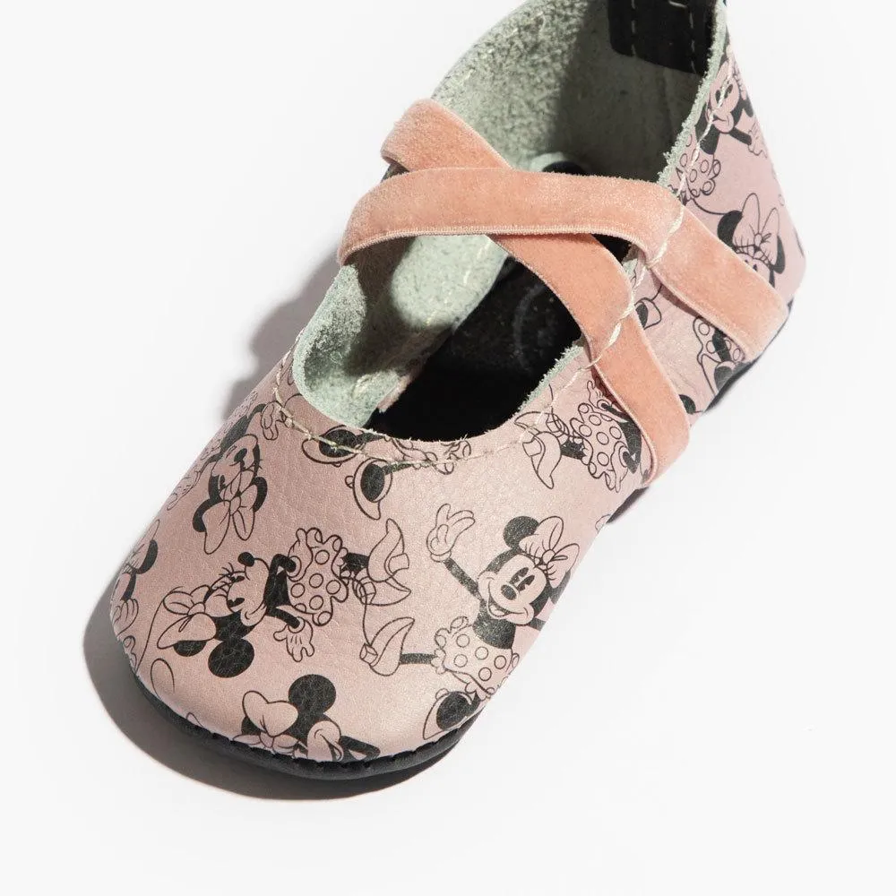 My Goodness, Minnie Ballet Slipper Baby Shoe