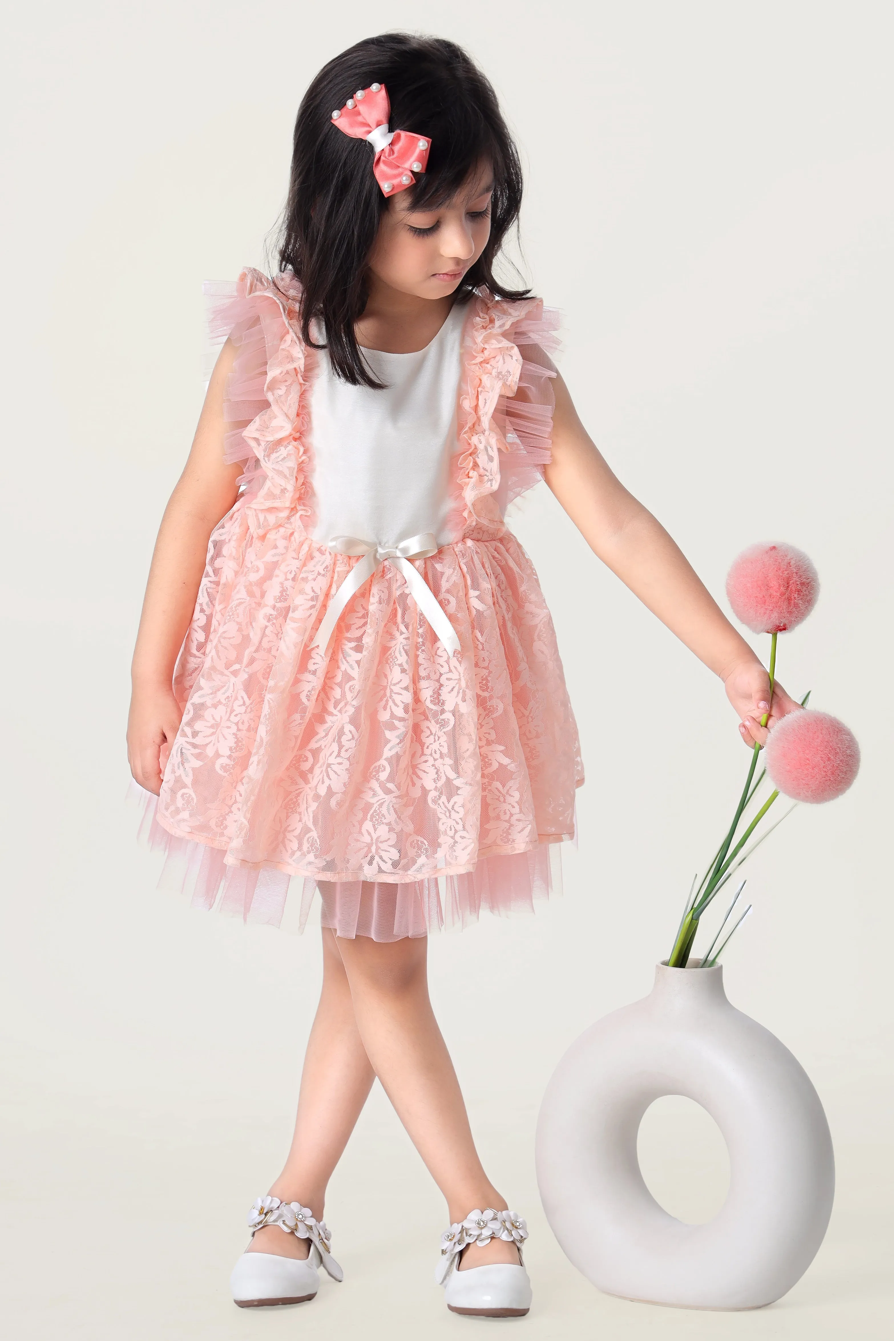 Peach Blossom Frock