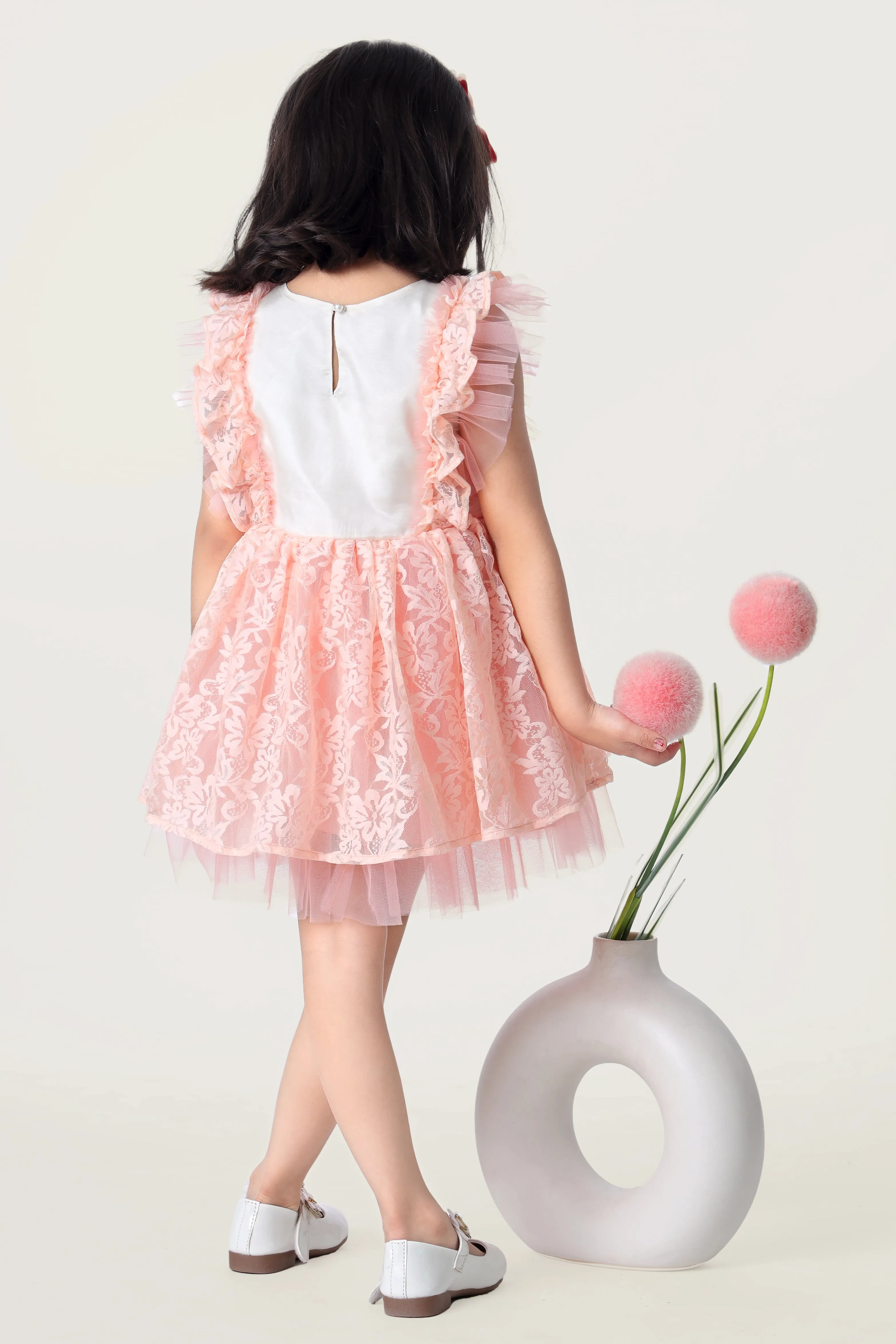 Peach Blossom Frock