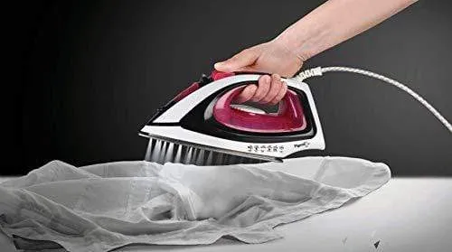 Pigeon by Stovekraft Vigour Max Steam Iron Press Box. Automatic Electric Iron for Wrinkle Free Clothes (1600 Watt)