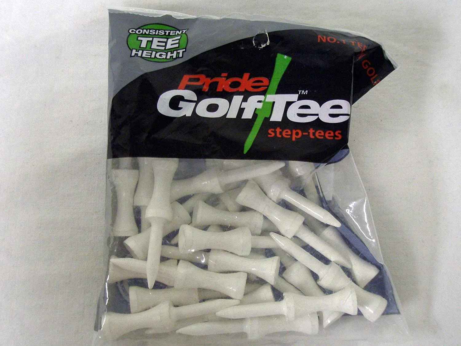 Pride Sports Wood Golf Step-Tees 3.25 x 25 count