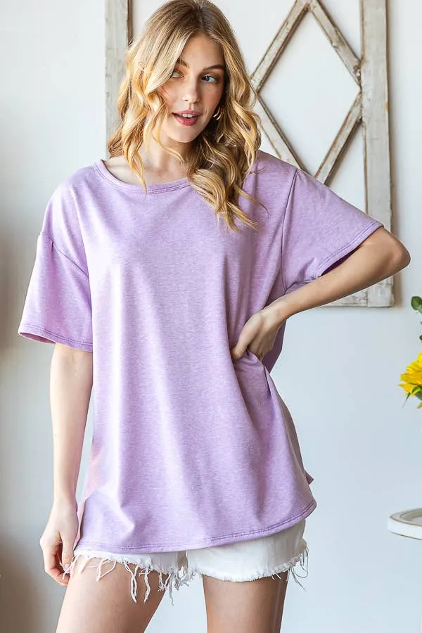 Spring Basic Oversized Shirt