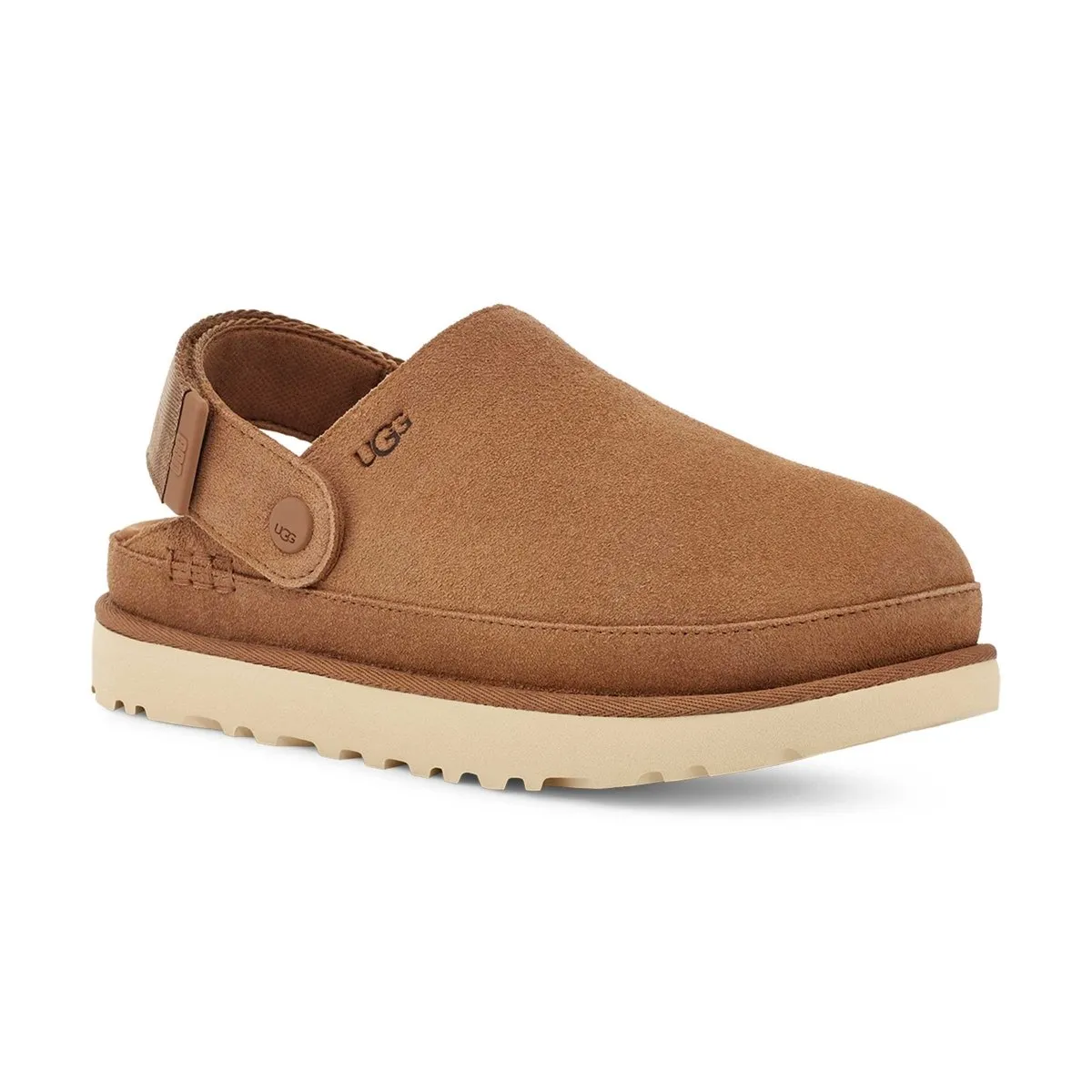 UGG Women's Goldenstar Clog Chestnut Suede