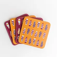 Virginia Tech Hokies Coasters, Set of 4